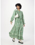 Line of Oslo Rochie 'Muse Etnic' bej / verde - Pled.ro