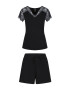 LingaDore Pijama negru - Pled.ro