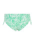 LingaDore Slip costum de baie verde / alb - Pled.ro