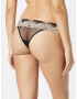 LingaDore Slip crem / negru - Pled.ro