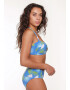 LingaDore Sutien costum de baie albastru / verde / alb - Pled.ro