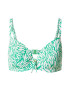 LingaDore Sutien costum de baie verde / alb - Pled.ro