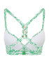 LingaDore Sutien costum de baie verde / alb - Pled.ro