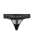 LingaDore Tanga 'DAILY' negru - Pled.ro