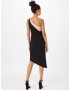 Lipsy Rochie '1SHLDR' roz / negru - Pled.ro