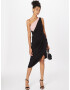 Lipsy Rochie '1SHLDR' roz / negru - Pled.ro