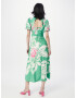 Lipsy Rochie bej / verde / roz - Pled.ro