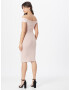 Lipsy Rochie de cocktail culoarea pielii - Pled.ro