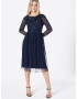 Lipsy Rochie de cocktail 'Natalie' bleumarin / gri argintiu - Pled.ro