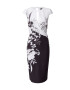 Lipsy Rochie gri / negru / alb - Pled.ro