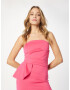 Lipsy Rochie 'PEPLUM' rosé - Pled.ro