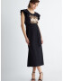 Liu Jo Rochie auriu / negru / alb - Pled.ro