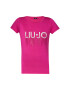 Liu Jo Tricou fucsia / alb - Pled.ro