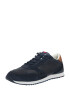 LLOYD Sneaker low 'Edmond' bleumarin / maro / alb - Pled.ro