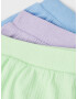 LMTD Pantaloni 'NUNNE' albastru deschis / verde pastel / mov deschis - Pled.ro