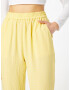 Lollys Laundry Pantaloni 'Ted' galben / alb - Pled.ro