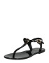 Love Moschino Flip-flops auriu / negru - Pled.ro