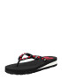 Love Moschino Flip-flops roșu / negru / alb - Pled.ro