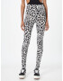 Love Moschino Leggings negru / alb - Pled.ro