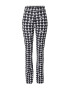 Love Moschino Pantaloni negru / alb - Pled.ro