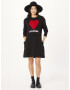 Love Moschino Rochie roșu / negru / alb - Pled.ro