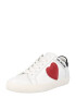 Love Moschino Sneaker low 'CASSE' purpuriu / negru / alb - Pled.ro