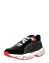 Love Moschino Sneaker low gri argintiu / roșu / negru - Pled.ro