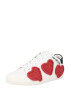 Love Moschino Sneaker low roșu / negru / alb - Pled.ro