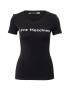 Love Moschino Tricou 'MAGLIETTA' negru / alb - Pled.ro