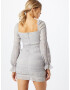 Love Triangle Rochie 'Mercury Rising' gri - Pled.ro