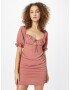 Love Triangle Rochie roz pal - Pled.ro