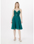 LUXUAR Rochie de cocktail verde smarald - Pled.ro