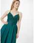 LUXUAR Rochie de cocktail verde smarald - Pled.ro