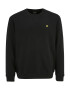 Lyle & Scott Big&Tall Bluză de molton galben / negru - Pled.ro