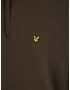 Lyle & Scott Big&Tall Bluză de molton galben / oliv - Pled.ro