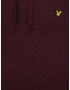 Lyle & Scott Big&Tall Bluză de molton galben / roșu bordeaux - Pled.ro