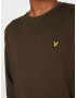 Lyle & Scott Bluză de molton galben / oliv / negru - Pled.ro