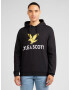 Lyle & Scott Bluză de molton galben / negru / alb - Pled.ro