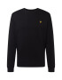 Lyle & Scott Bluză de molton negru - Pled.ro