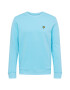 Lyle & Scott Bluză de molton turcoaz / galben citron / negru - Pled.ro