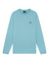 Lyle & Scott Bluză de molton turcoaz / galben / negru - Pled.ro