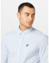 Lyle & Scott Cămașă albastru deschis / alb - Pled.ro