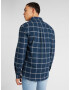 Lyle & Scott Cămașă 'Windowpane' bleumarin / alb - Pled.ro