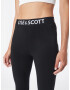 Lyle & Scott Leggings negru / alb - Pled.ro