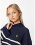 Lyle & Scott Pulover 'Billy Breton' bleumarin / galben / alb - Pled.ro