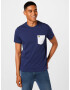 Lyle & Scott Tricou bleumarin / alb - Pled.ro