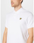 Lyle & Scott Tricou galben / alb - Pled.ro