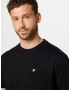 Lyle & Scott Tricou galben / negru - Pled.ro