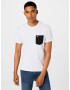 Lyle & Scott Tricou galben / negru / alb - Pled.ro