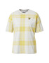 Lyle & Scott Tricou galben pastel / negru / alb - Pled.ro